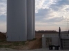 Tanks sitting outside the containment
