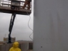 Dennis and Craig installing sight hose.