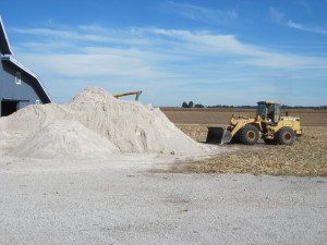 Lime pile @ Duane's