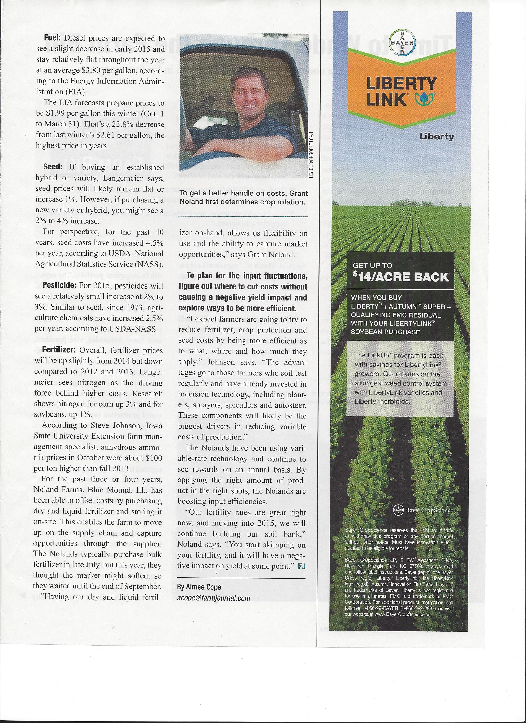 Newsletters Noland Farms Inc Noland Farms Inc